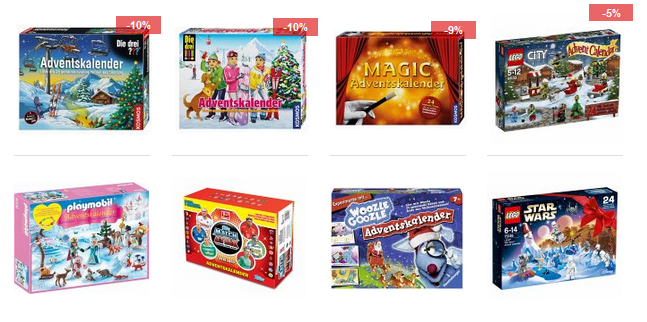 Spielzeug-Adventskalender bei bücher.de, versandkostenfrei bestellen oder Inspiration holen