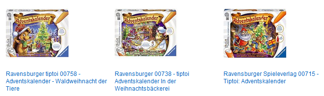 tiptoi Adventskalender Auswahl & Übersicht billig bei Amazon