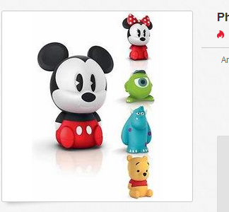 SoftPal von Philips: Disney-Einschlaflicht, Nachtlicht & Tischlampe
