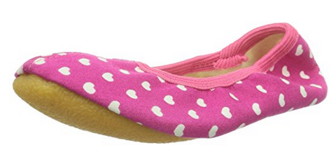 Gymnastikschuhe & Schläppchen mit Herzen für Mädchen von Beck 