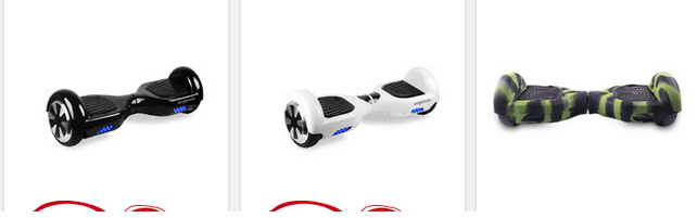 Hoverboards bei Intertoys