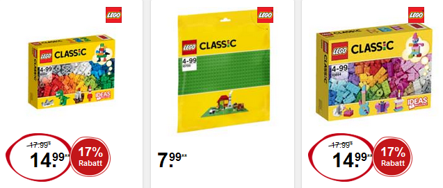 LEGO Classic billig, versandkostenfrei im Internet bestellen, intertoys.de Screenshot