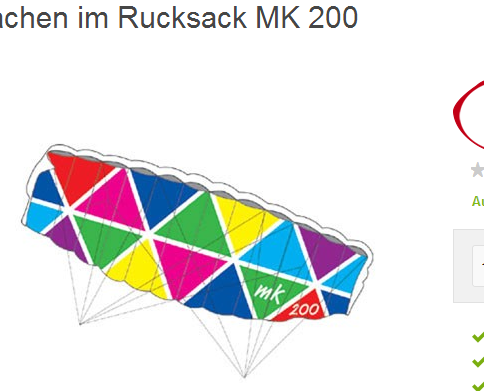 Drachen im Rucksack bestellen