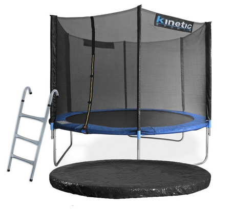 Gartentrampolin mit Sicherheitsnetz