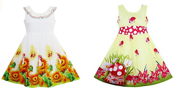 Mädchenkleider für Sommer & Frühling