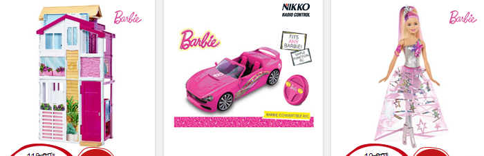 Barbie bei Intertoys, Geschenkideen für Mädchen