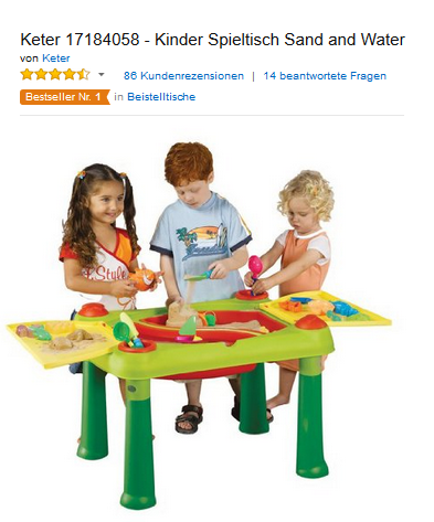 Keter Spieltisch