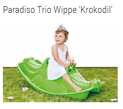 Paradiso Schaukelwippe mit Krokodil