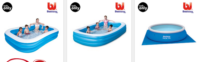 Planschbecken & Kinderpools von Bestway, verrückte Preise bei Intertoys