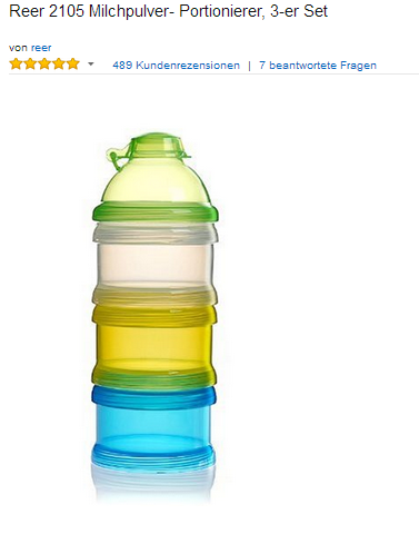 Portionierer für Milchpulver von Reer