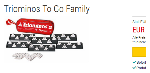 Triominos Familien unterwegs