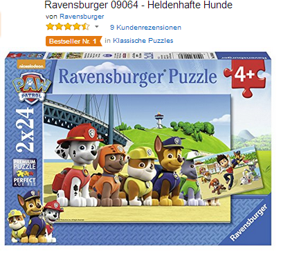 heldenhafte Hunde Puzzles