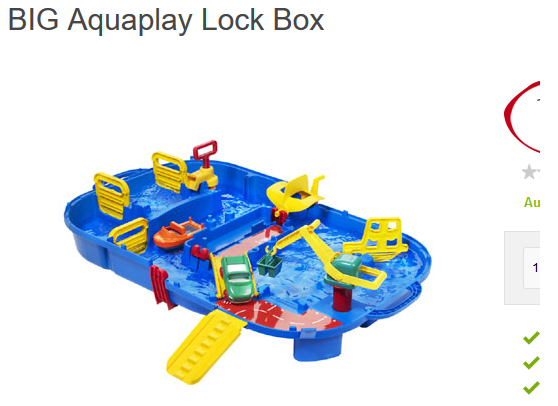Aquaplay von BIG reduziert, versandkostenfrei