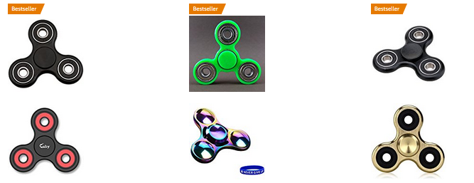 Fidget Spinner bei Amazon