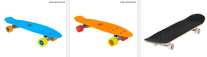Skateboards bei Intertoys