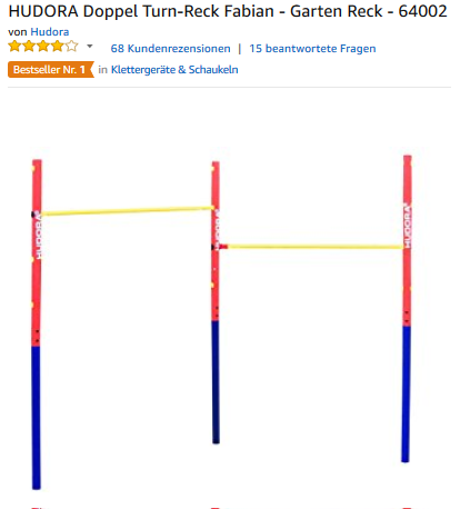 HUDORA Gartenreck und Turnreck