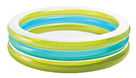 Intex Pool rund und durchsichtig