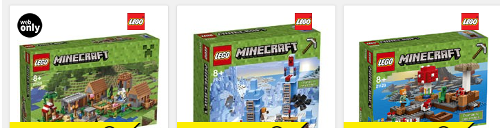 LEGO Minecraft bei Intertoys