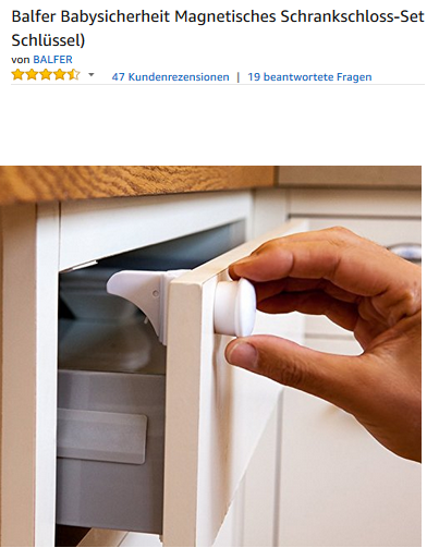 magnetisches Schrankschloss von Balfer