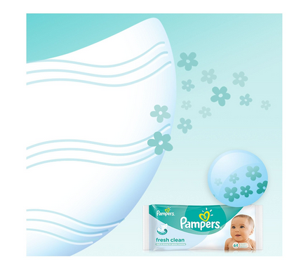 Feuchttücher fresh clean von Pampers