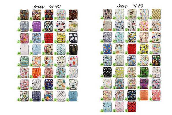 LittleBloom Nappies - farbenfrohe, quietschfidele Windeln