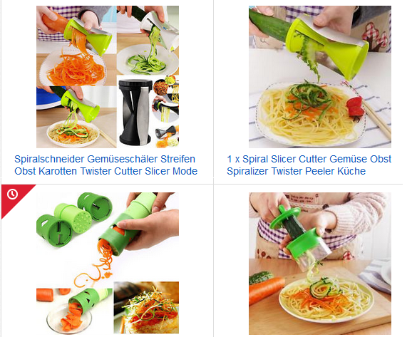 Spiralschneider: Gemüse für Kinder kochen