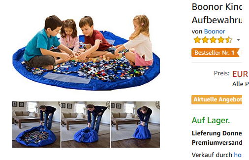Boonor Spieldecke für Kinder