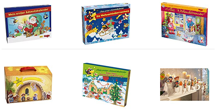 HABA Adventskalender bei Amazon
