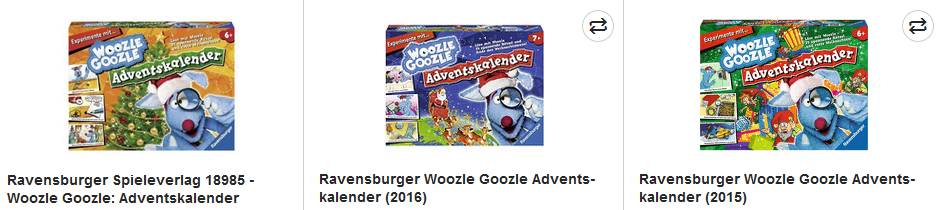 Woozle Goozle Adventskalender