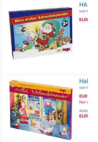 HABA Adventskalender für Kleinkinder