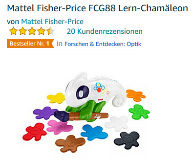 Lern-Chamäleon von Fisher-Price