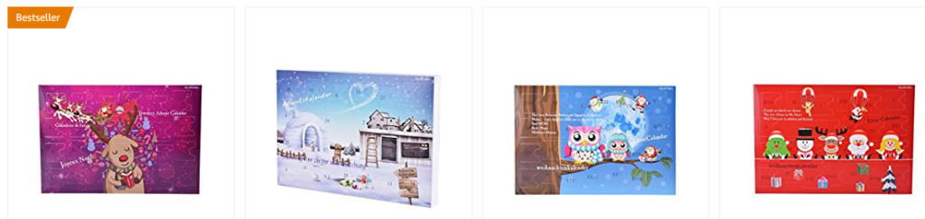 Mädchen-Adventskalender mit Schmuck bei Amazon