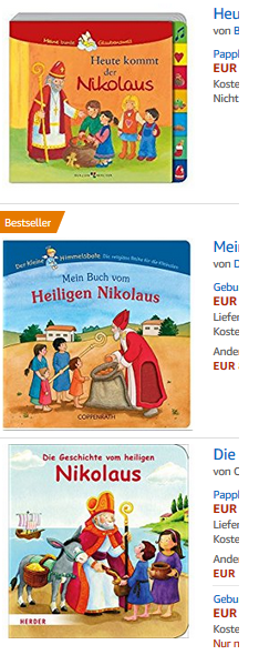 Nikolaus-Bücher bei Amazon