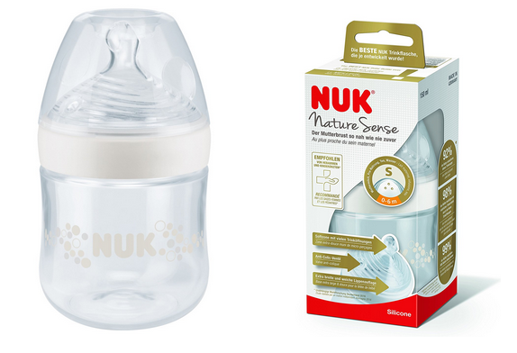 NUK Nature Sense Babyflaschen in Größe S