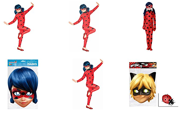 Miraculous-Kostüme von Ladybug und Cat Noir