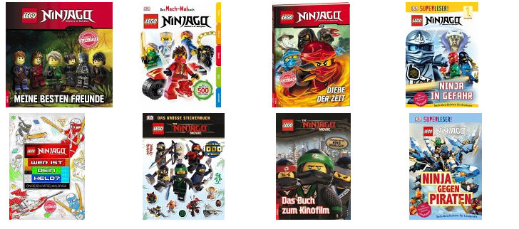 Ninjago-Bücher billig, versandkostenfrei bestellen