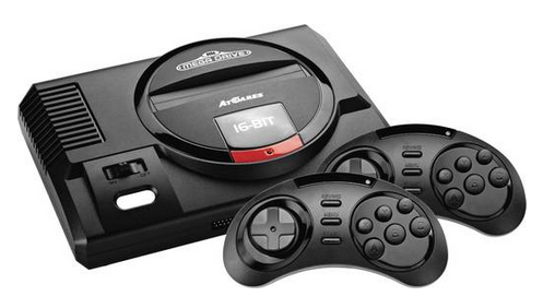 SEGA Megadrive Flashback Konsole mit vielen installierten Spielen