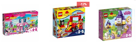 Duplo & Disney sitzen in nem Baum