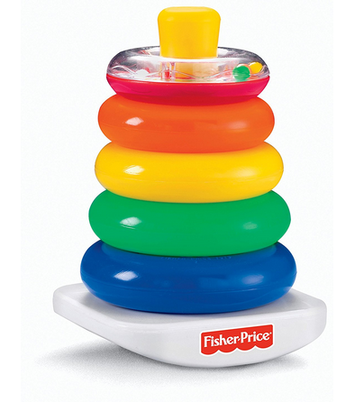 Pyramide mit bunten Ringen von Fisher Price billig, reduziert