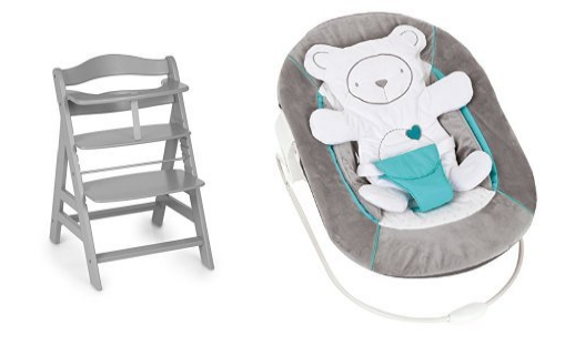 Hauck Alpha Hochstuhl mit Babywippe