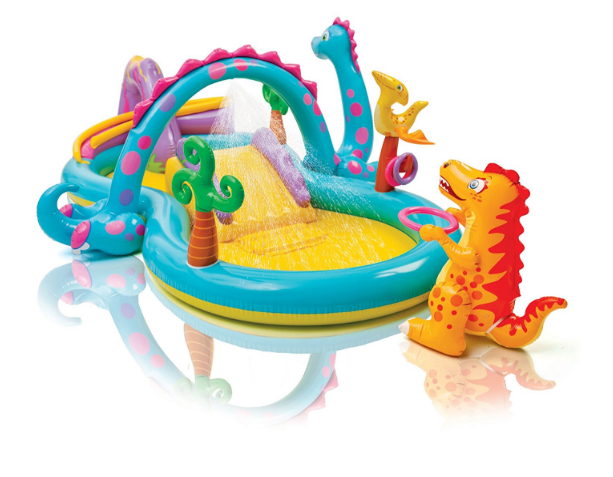 aufblasbares Dinoland-Wassercenter von Intex