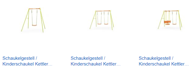 KETTLER Schaukelgestell