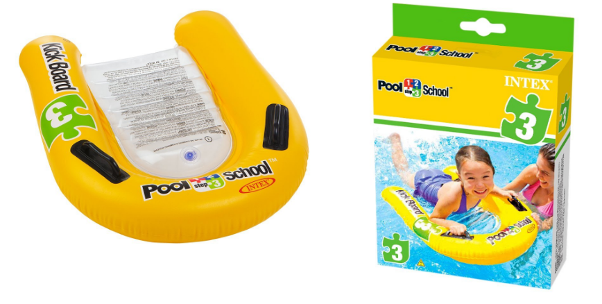 Kick Board von der Intex Pool School