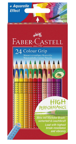 Faber-Castell Colour Grip 24