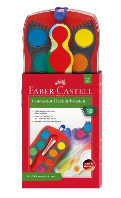 Faber-Castell Connector-Deckfarbkasten