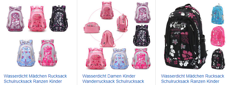 Schulrucksack wasserdicht