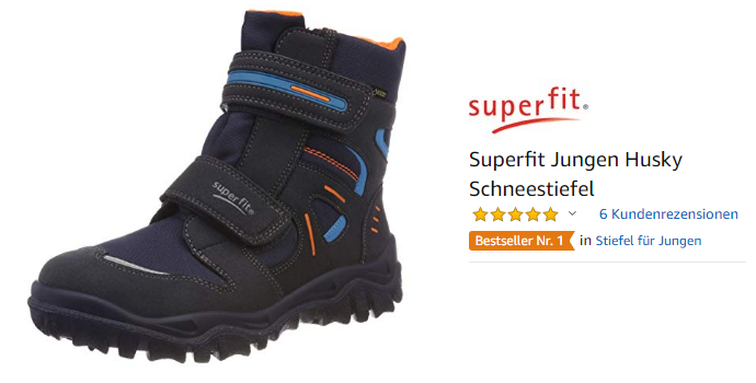 Superfit Husky Kinderstiefel