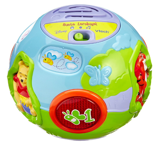 Bunte Lernkugel von V-Tech und Disney Winnie Puuh