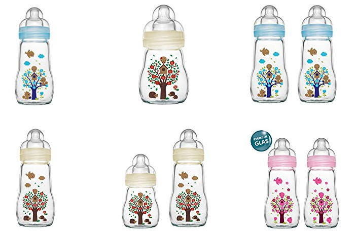 MAM Feel Good Glass Bottle