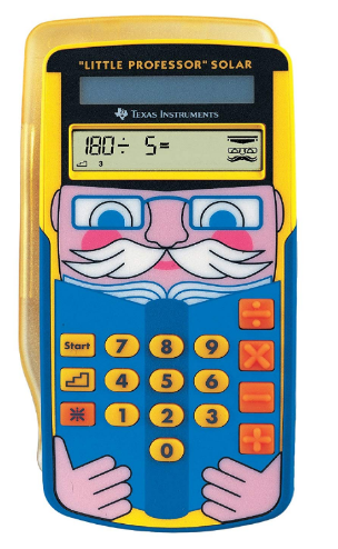 Little Professor Solar von Texas Instruments